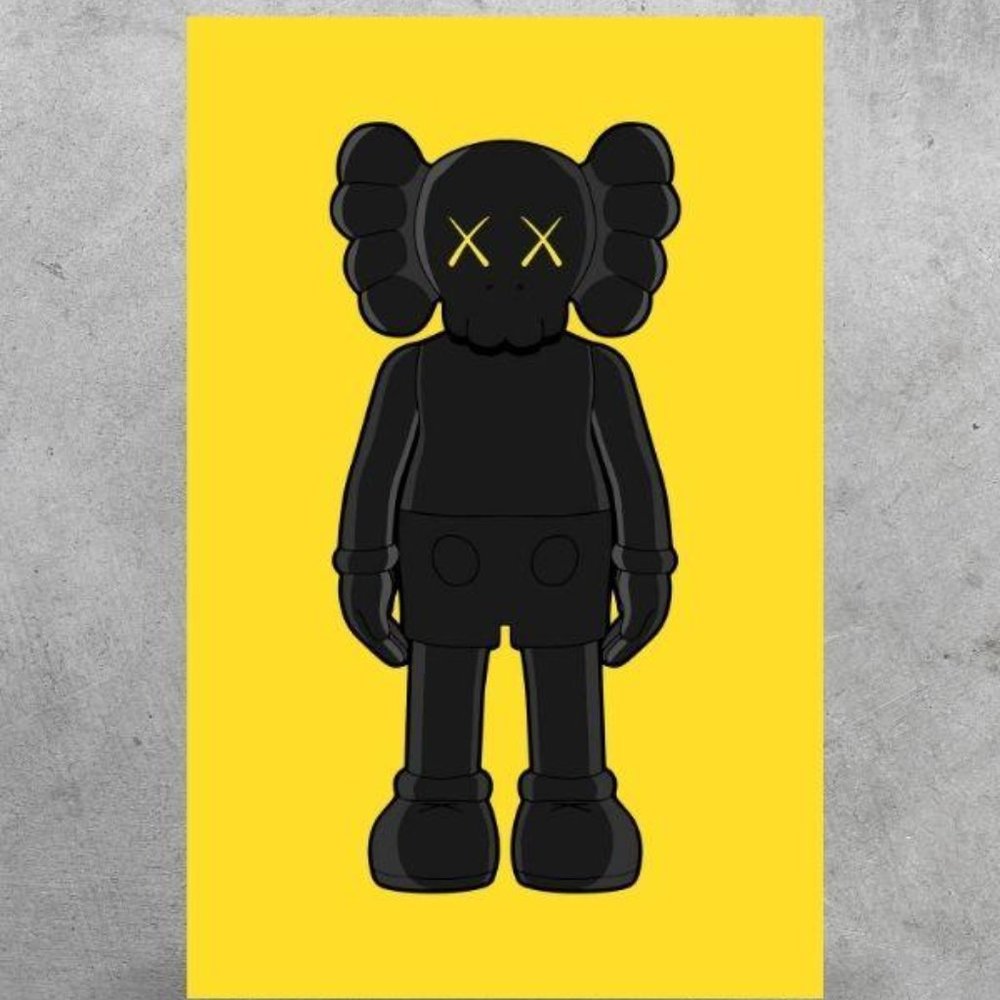 Kaws Companion Yellow